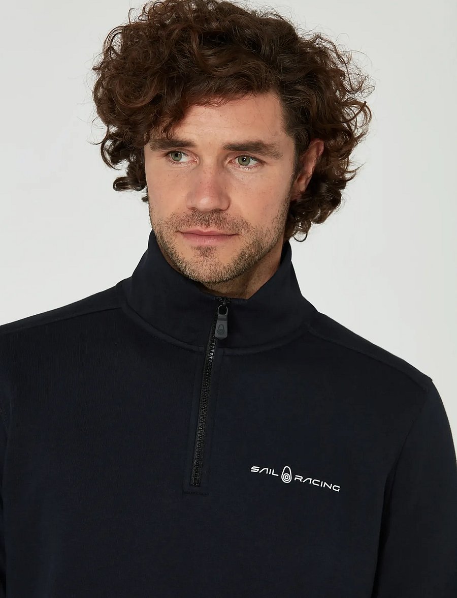 Sail Racing - BOWMAN LOGO T-NECK - tops - dark navy - 5