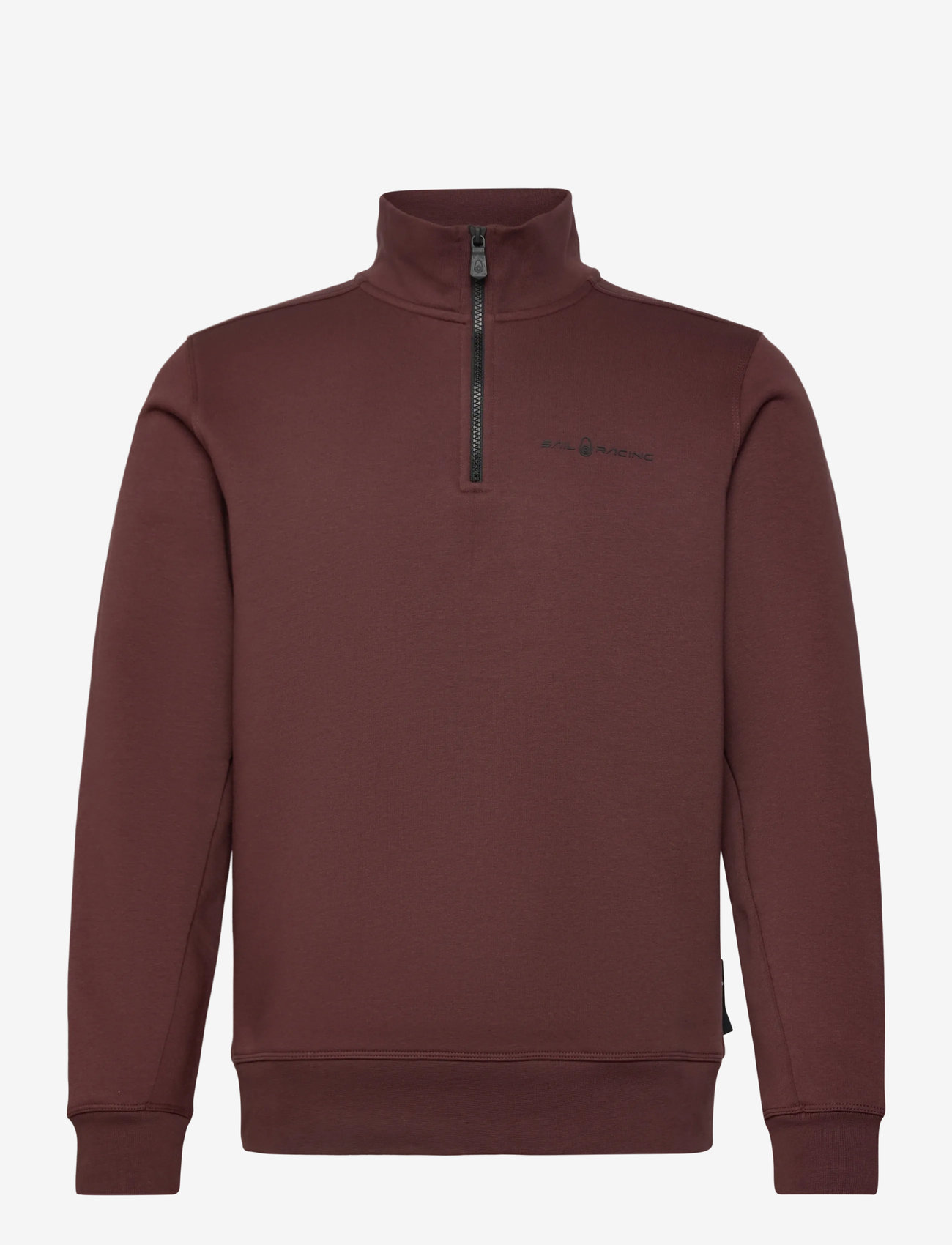 Sail Racing - BOWMAN LOGO T-NECK - oberteile - dk brown - 0