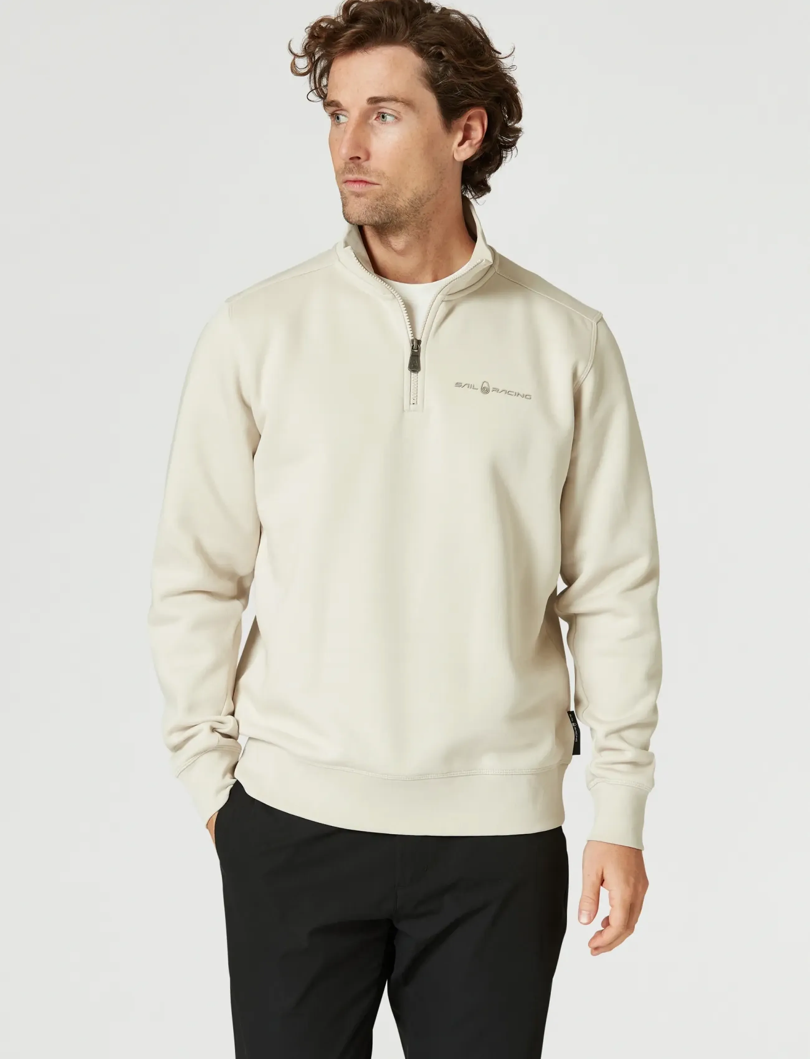 Sail Racing - BOWMAN LOGO T-NECK - oberteile - ecru - 4