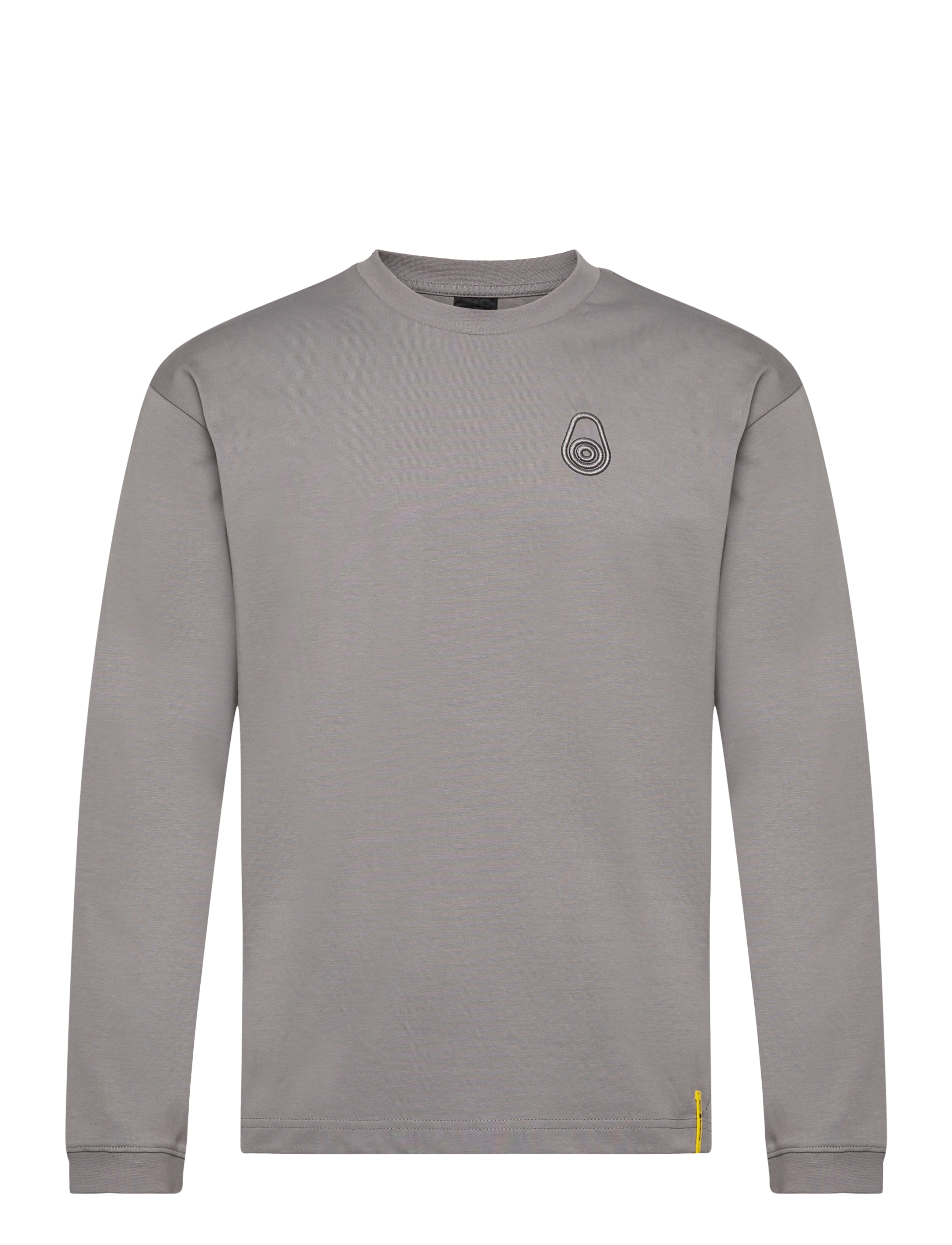 OCEAN LS TEE - FROST GREY