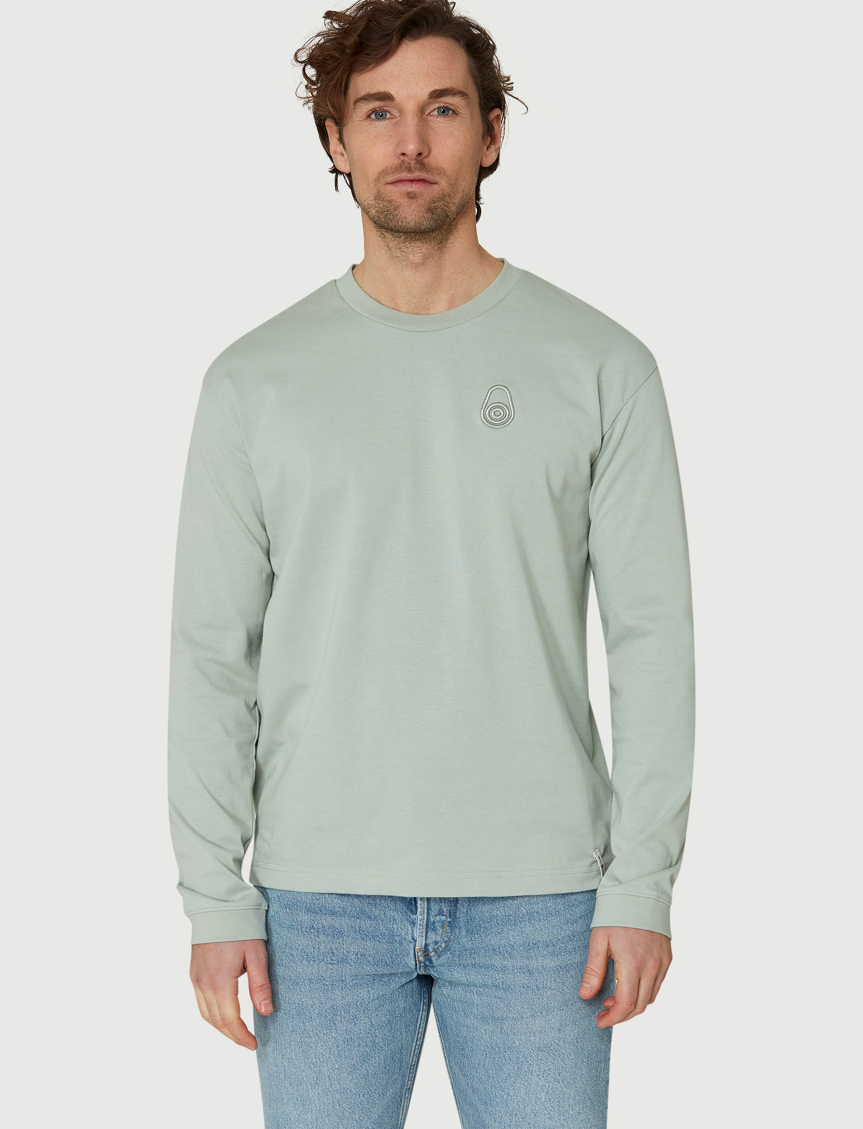 Sail Racing - OCEAN LS TEE - pistage green - 3