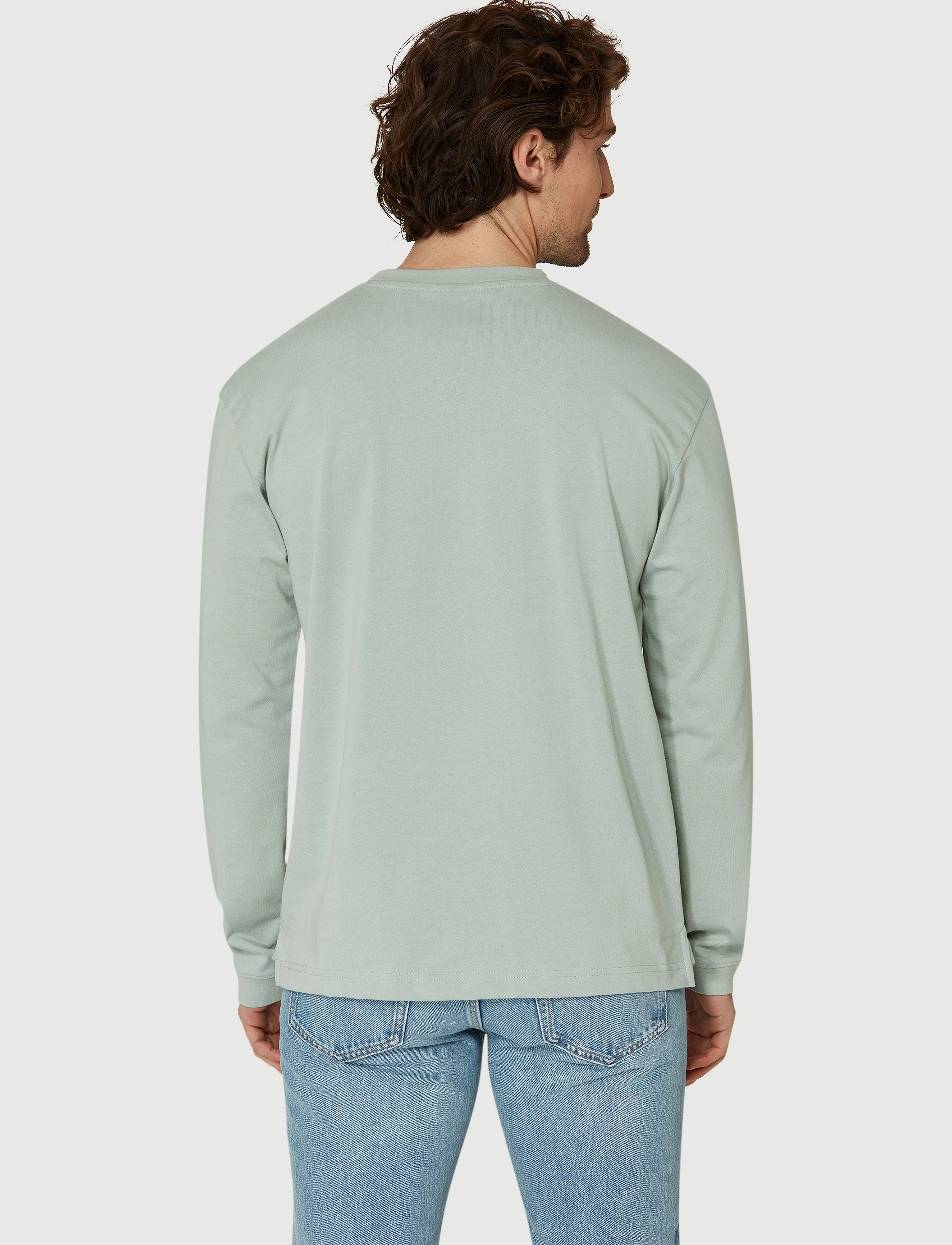 Sail Racing - OCEAN LS TEE - pistage green - 4