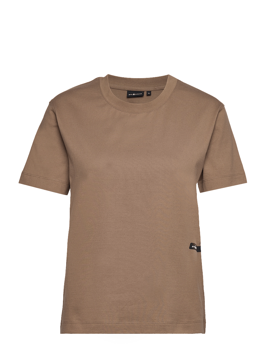 Sail Racing - W RACE HEAVY TEE - t-shirts - slate beige - 0