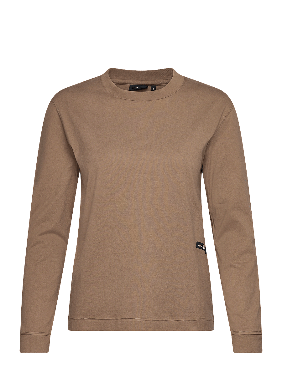 Sail Racing - W RACE HEAVY LS TEE - pitkähihaiset t-paidat - slate beige - 1