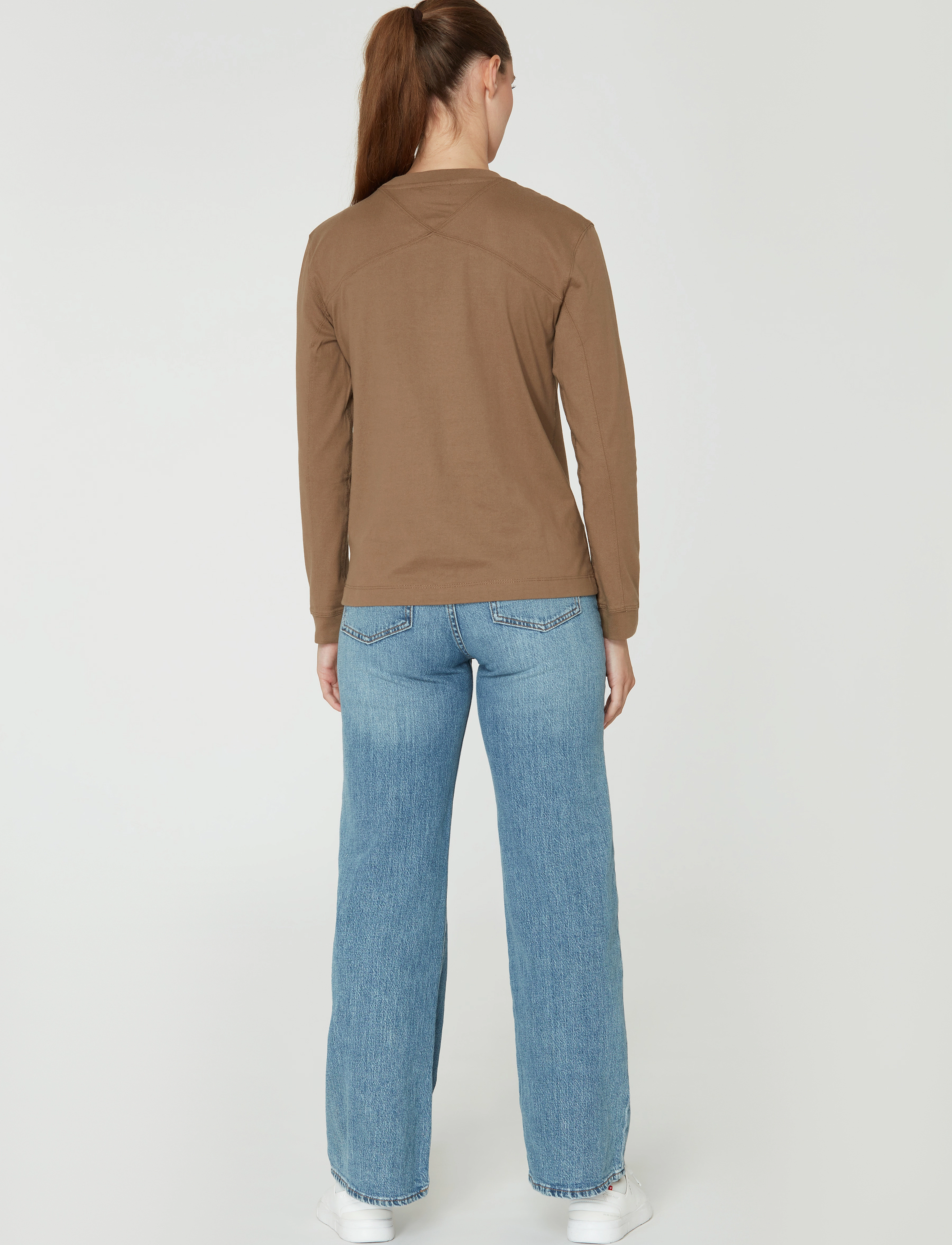 Sail Racing - W RACE HEAVY LS TEE - langærmede toppe - slate beige - 4