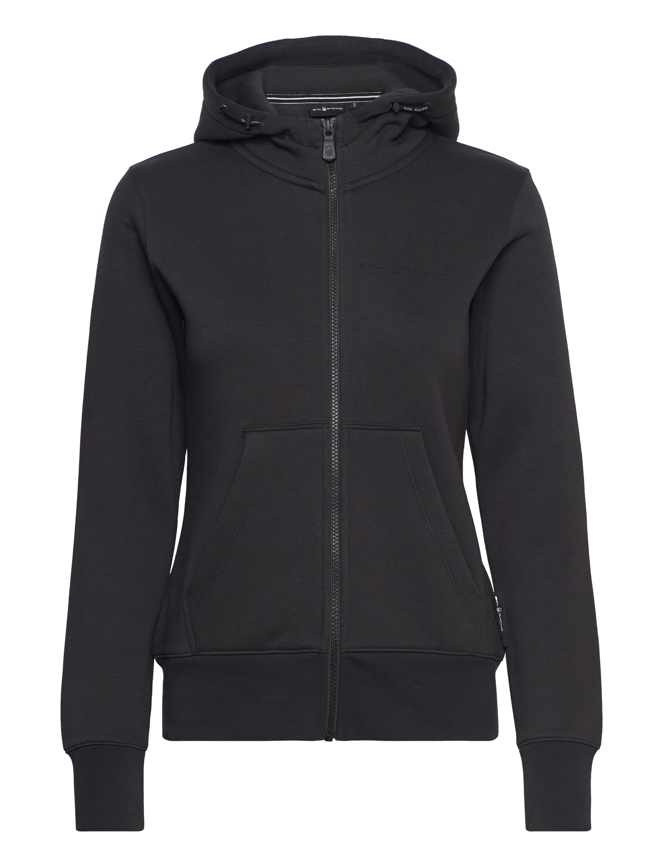 Sail Racing W GALE LOGO ZIP HOOD - Sweatshirts - CARBON / black
