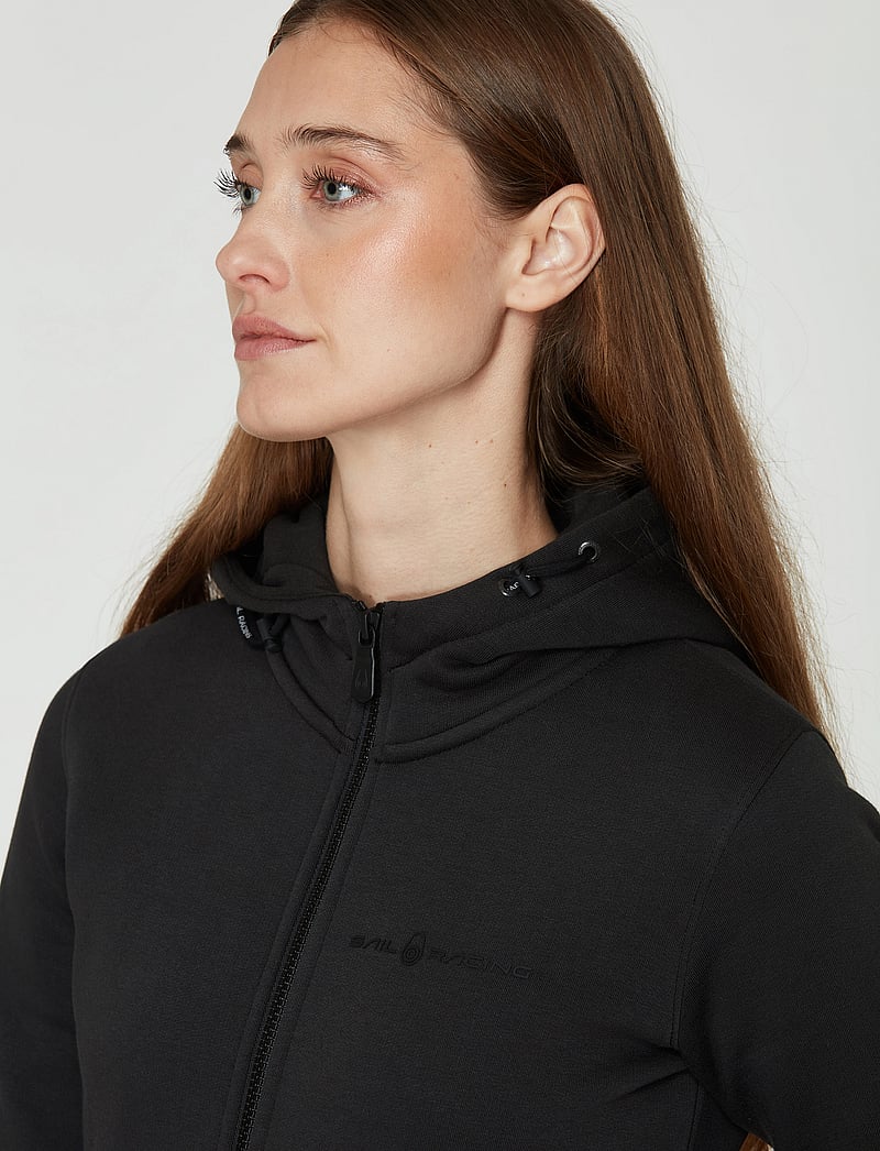 Sail Racing - W GALE LOGO ZIP HOOD - huvtröjor - carbon - 5