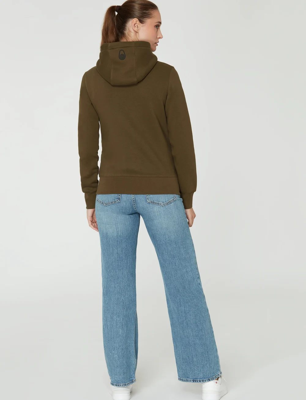 Sail Racing - W GALE LOGO ZIP HOOD - oberteile - dusty green - 4