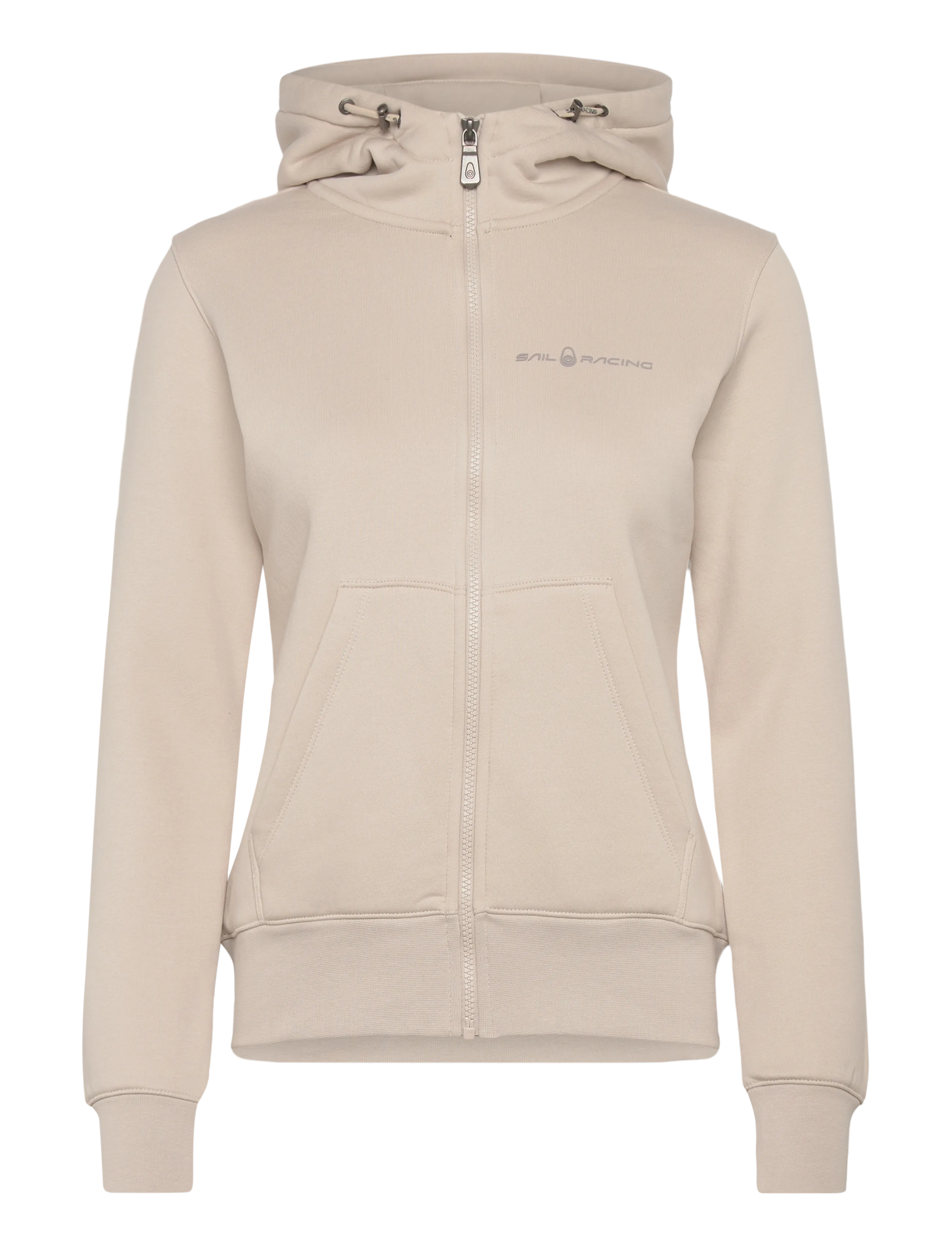 Sail Racing W GALE LOGO ZIP HOOD - Sweatshirts - ECRU / beige