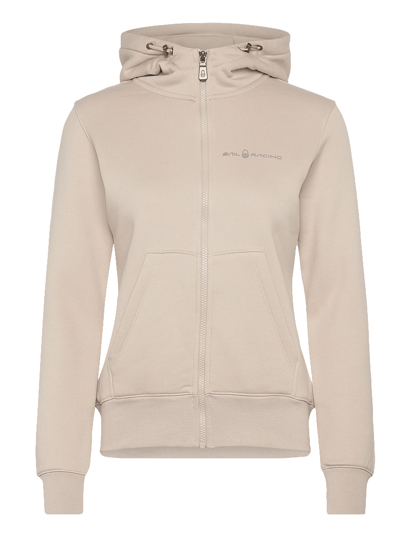 Sail Racing - W GALE LOGO ZIP HOOD - huvtröjor - ecru - 0