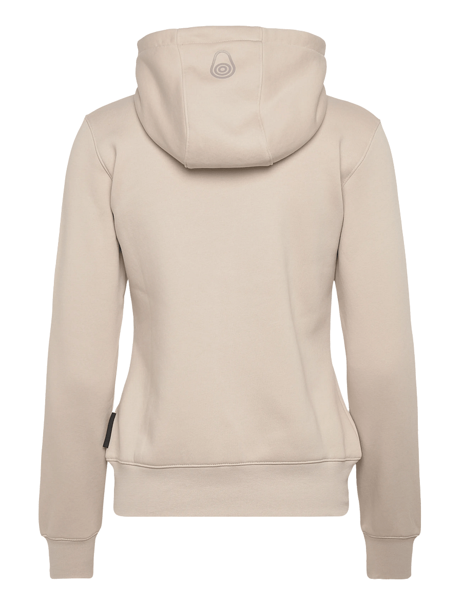 Sail Racing - W GALE LOGO ZIP HOOD - dressipluusid ja pusad - ecru - 2