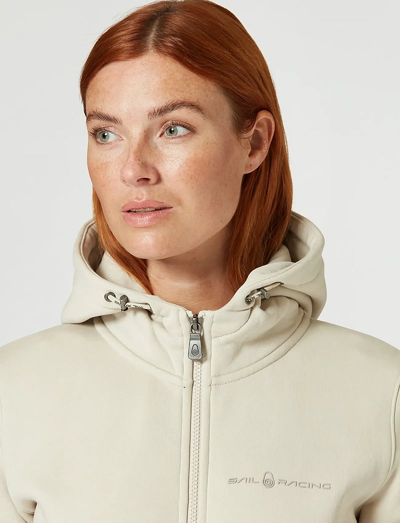 Sail Racing - W GALE LOGO ZIP HOOD - oberteile - ecru - 5