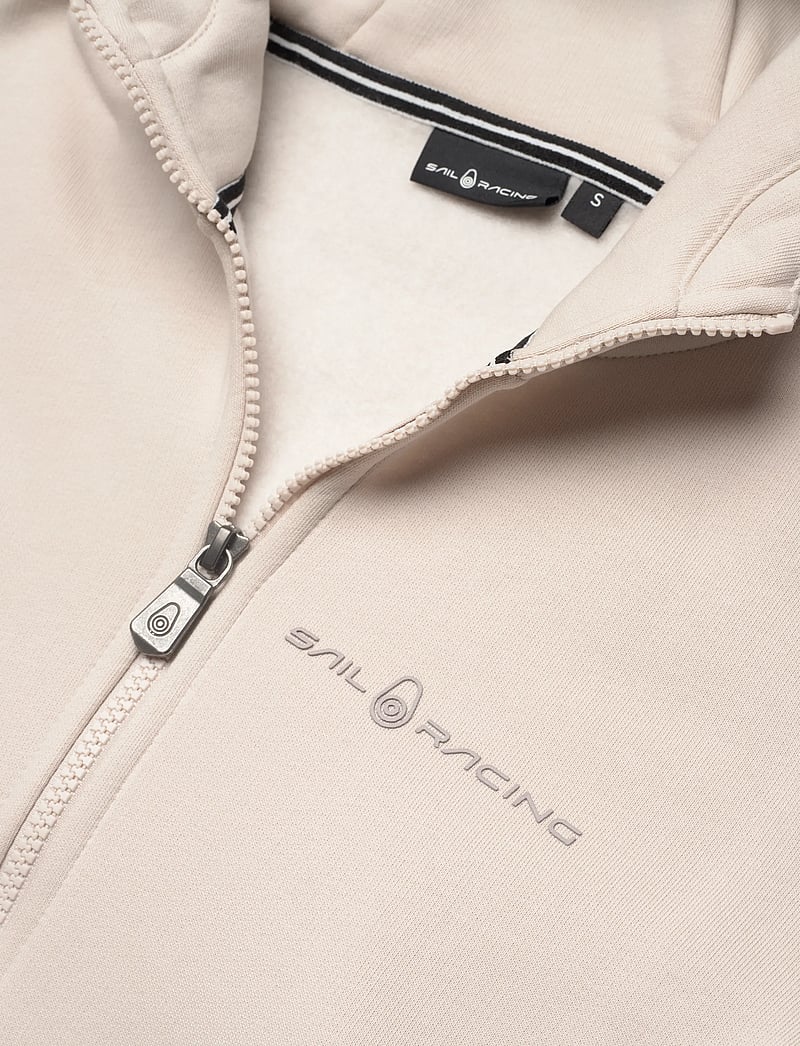 Sail Racing - W GALE LOGO ZIP HOOD - huvtröjor - ecru - 2