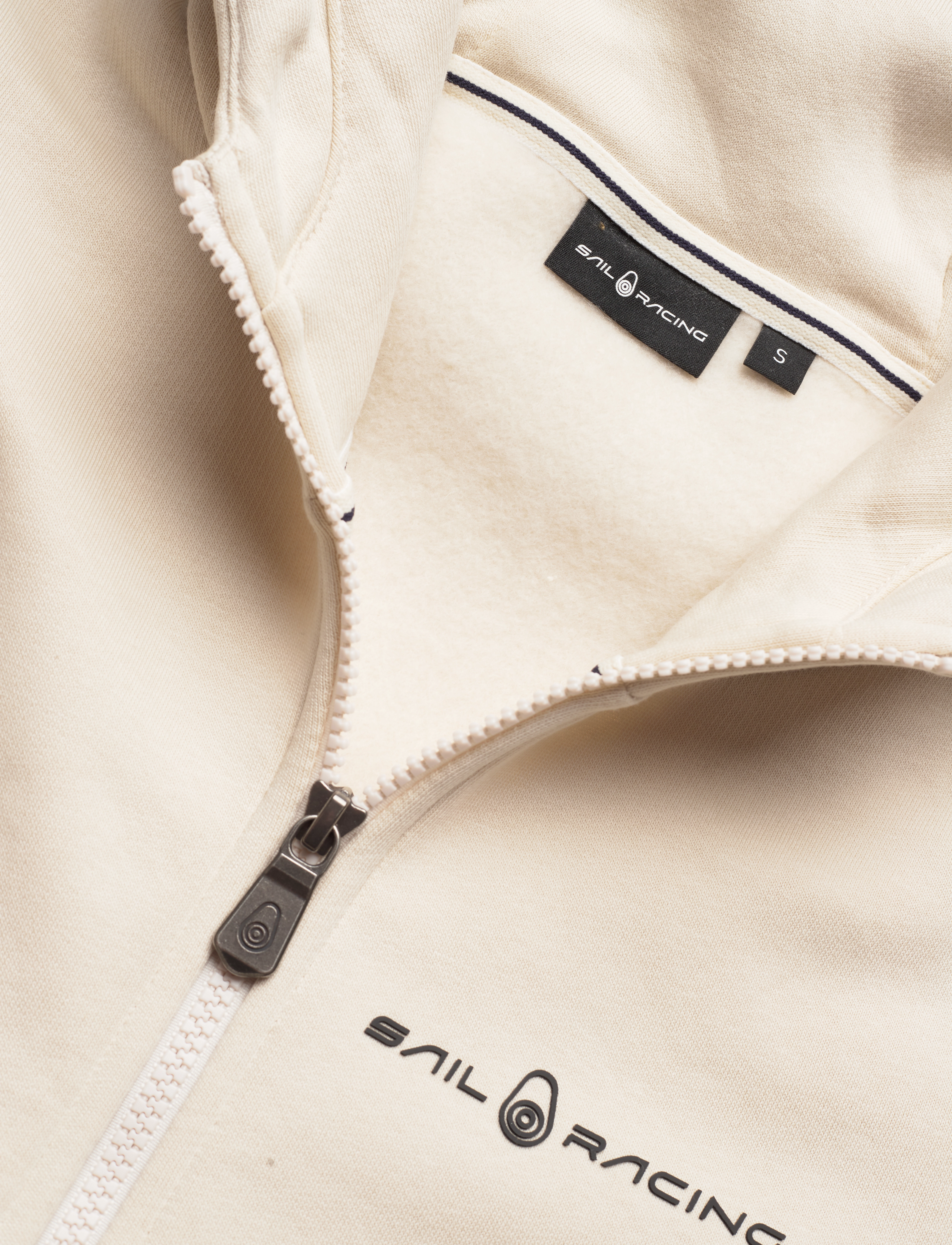 Sail Racing - W GALE LOGO ZIP HOOD - hættetrøjer - ivory - 2