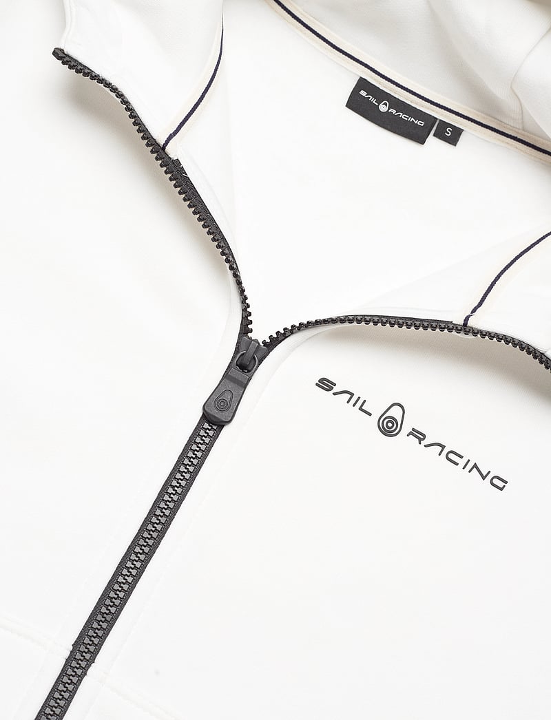 Sail Racing - W GALE LOGO ZIP HOOD - dressipluusid ja pusad - storm white - 2