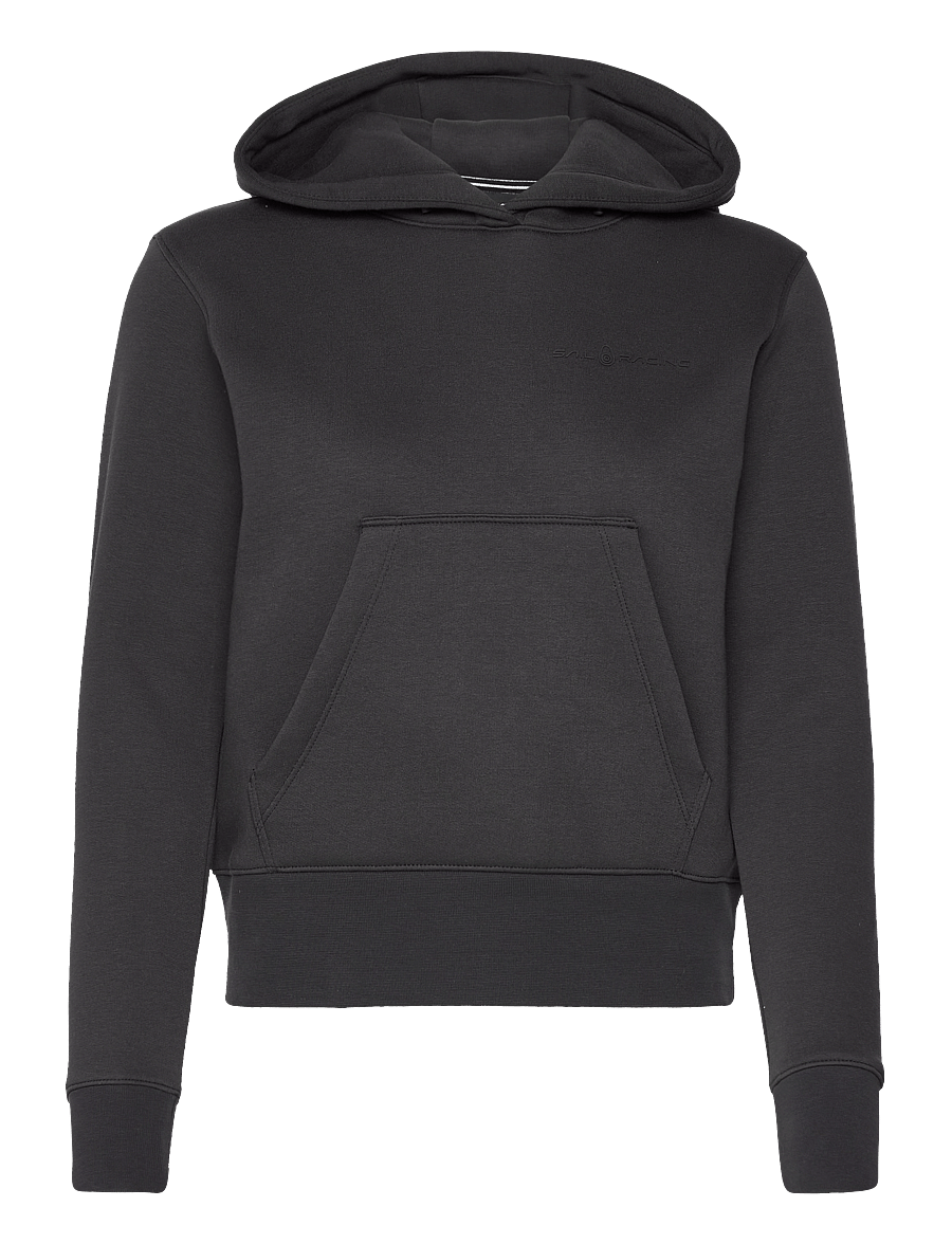 Sail Racing - W GALE LOGO HOOD - huvtröjor - carbon - 1