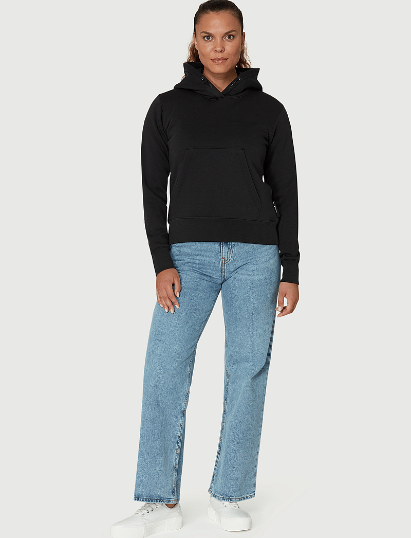 Sail Racing - W GALE LOGO HOOD - bluzy i swetry - carbon - 0