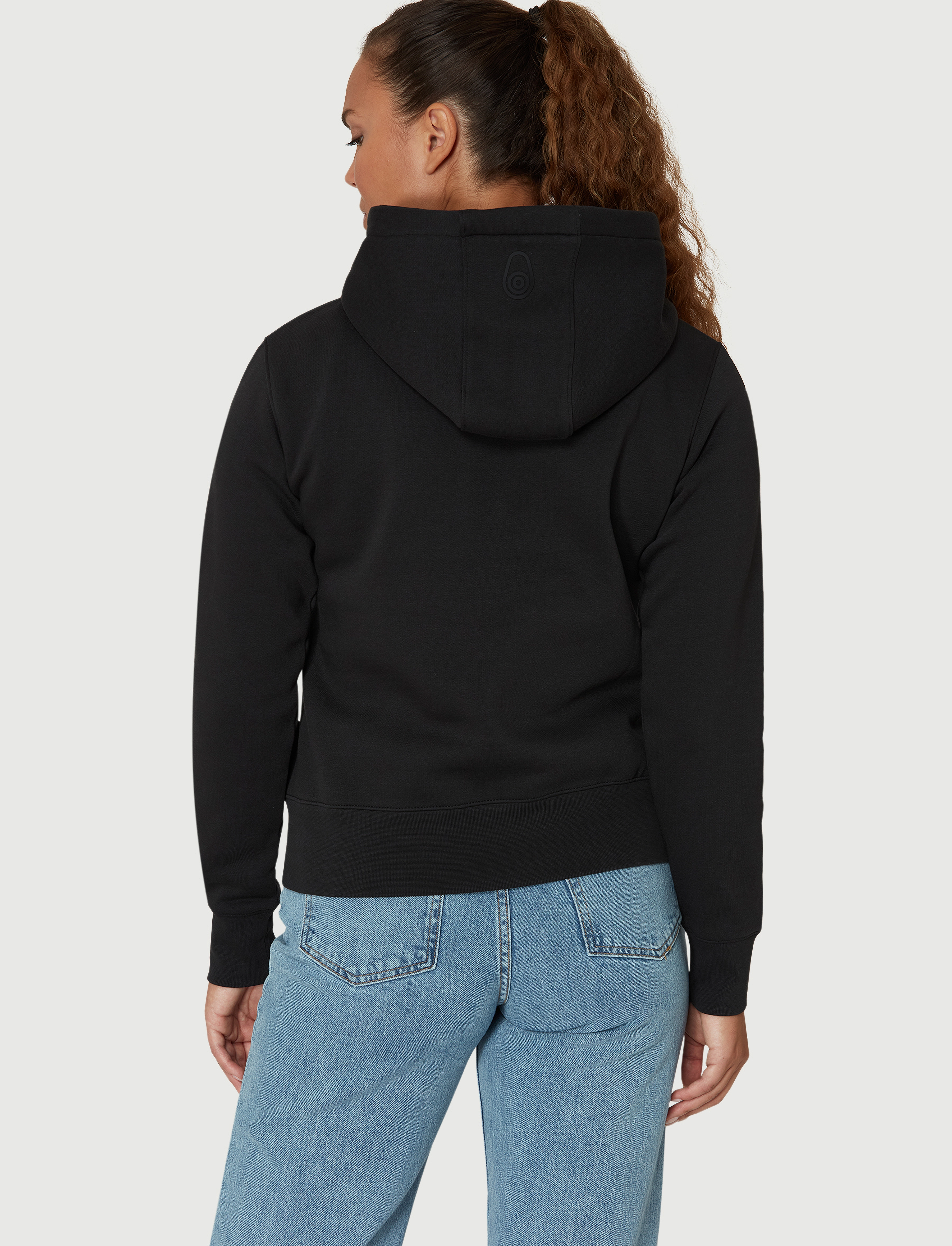 Sail Racing - W GALE LOGO HOOD - huvtröjor - carbon - 4