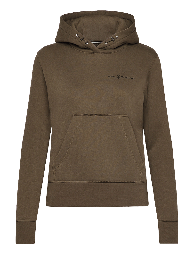 Sail Racing - W GALE LOGO HOOD - huvtröjor - dusty green - 0