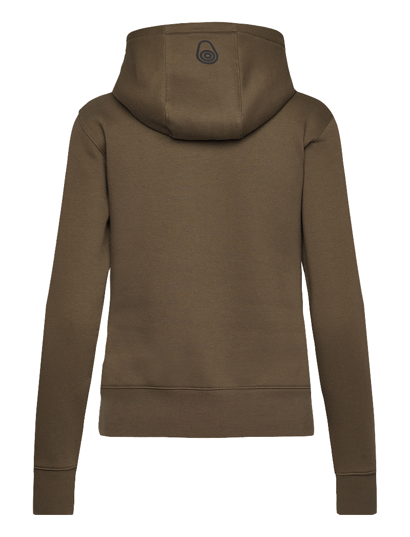 Sail Racing - W GALE LOGO HOOD - huvtröjor - dusty green - 1