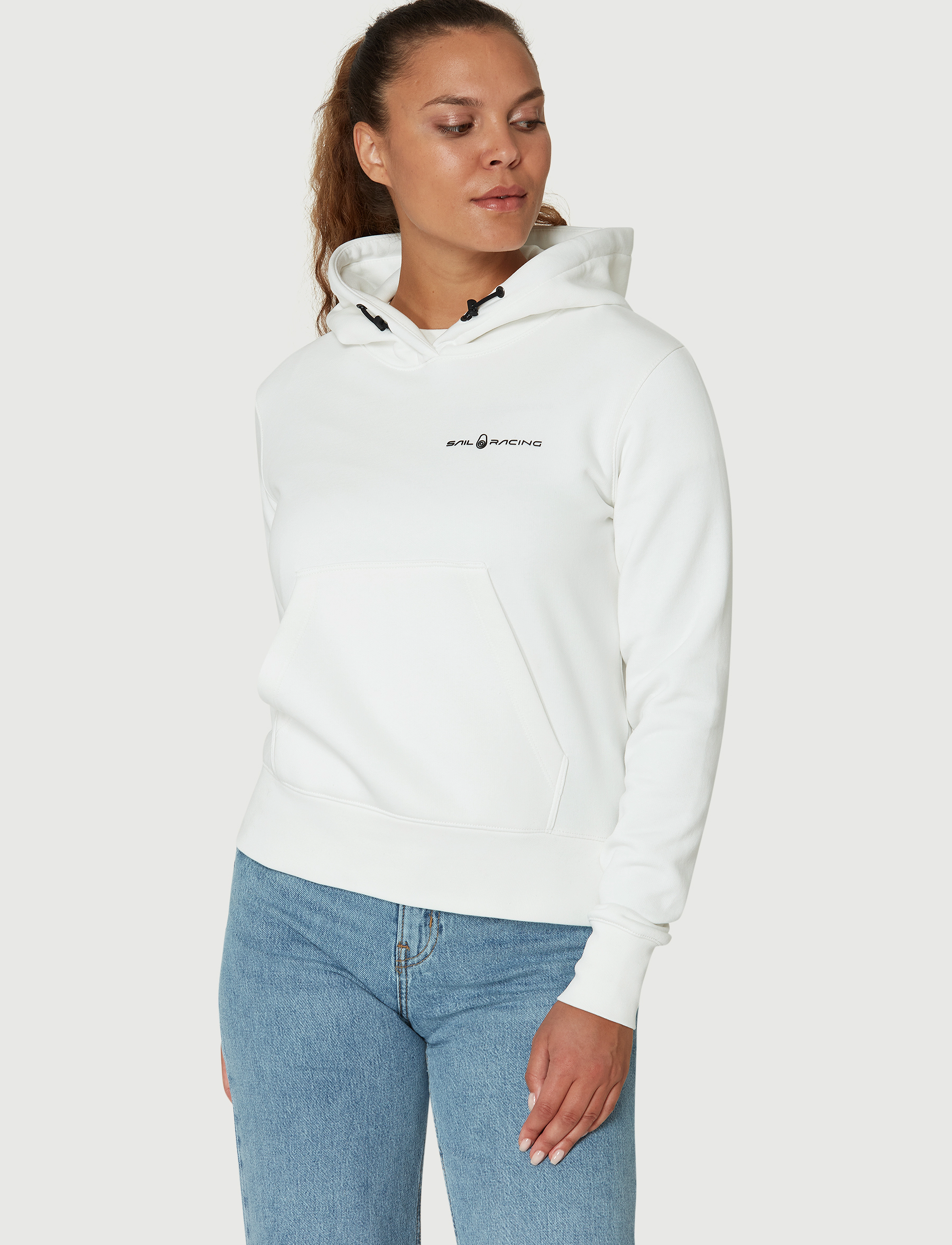 Sail Racing - W GALE LOGO HOOD - oberteile - storm white - 3