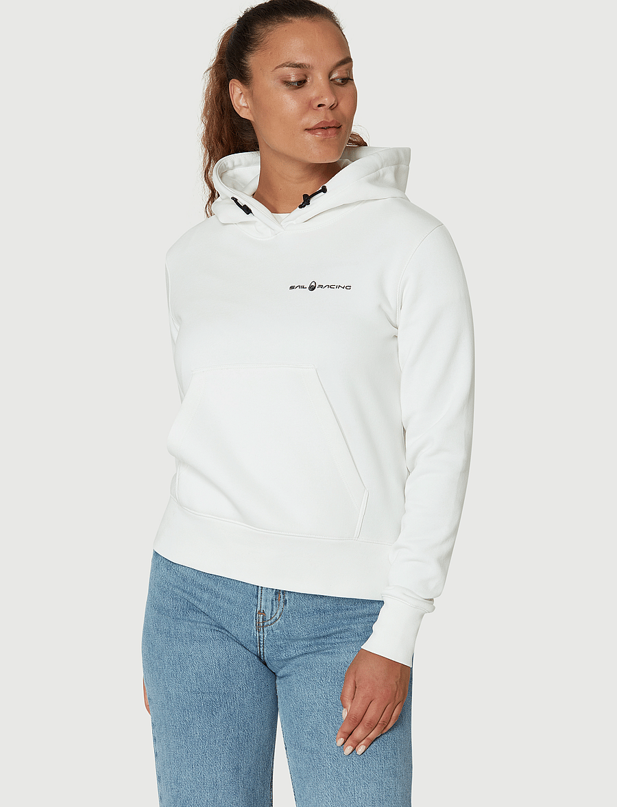 Sail Racing - W GALE LOGO HOOD - oberteile - storm white - 3