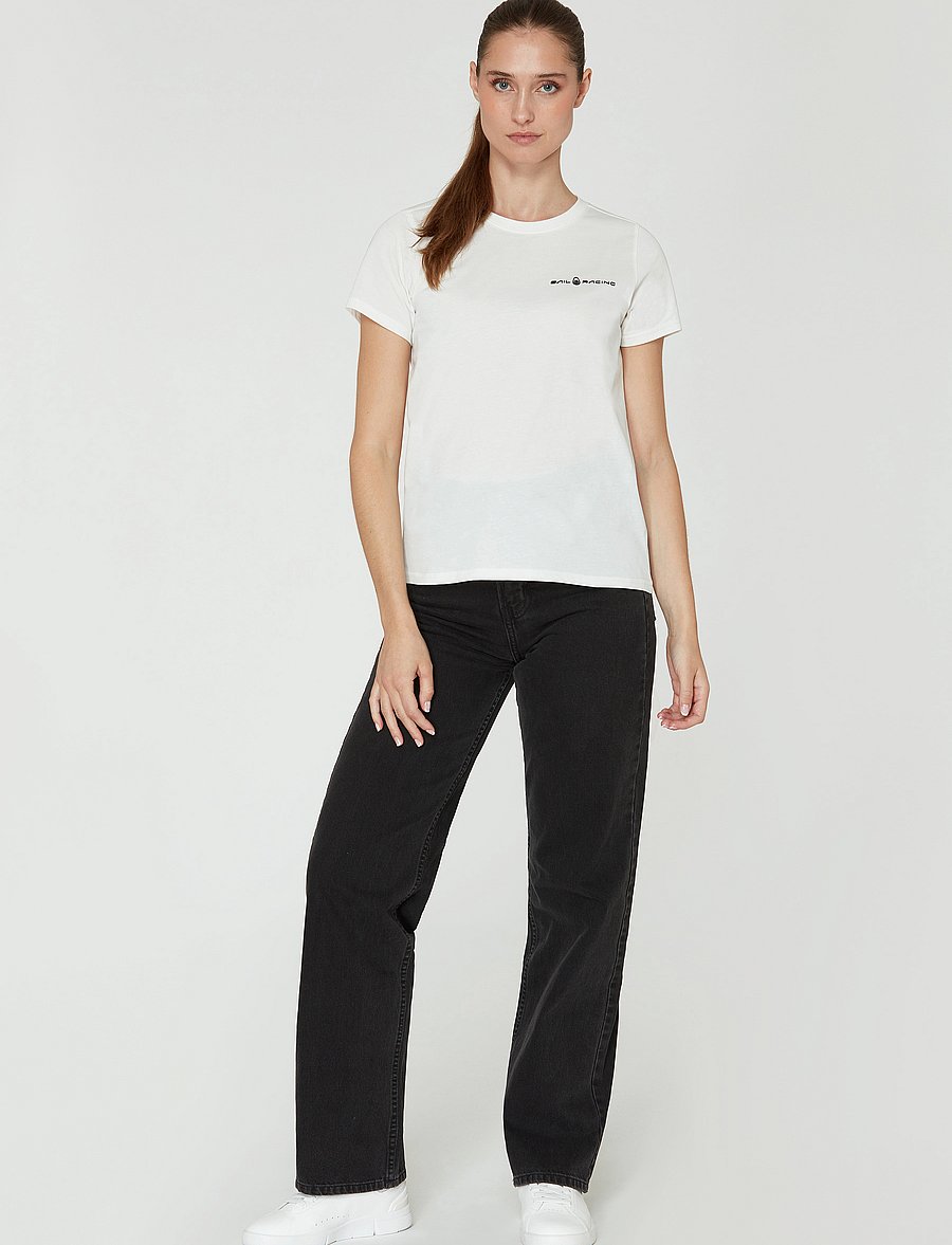 Sail Racing - W GALE LOGO TEE - t-shirts - storm white - 0