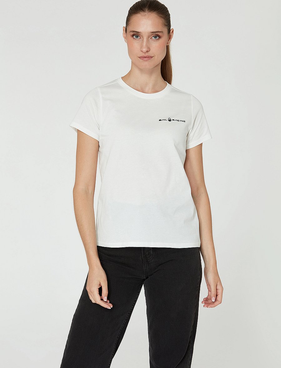 Sail Racing - W GALE LOGO TEE - t-shirts - storm white - 3