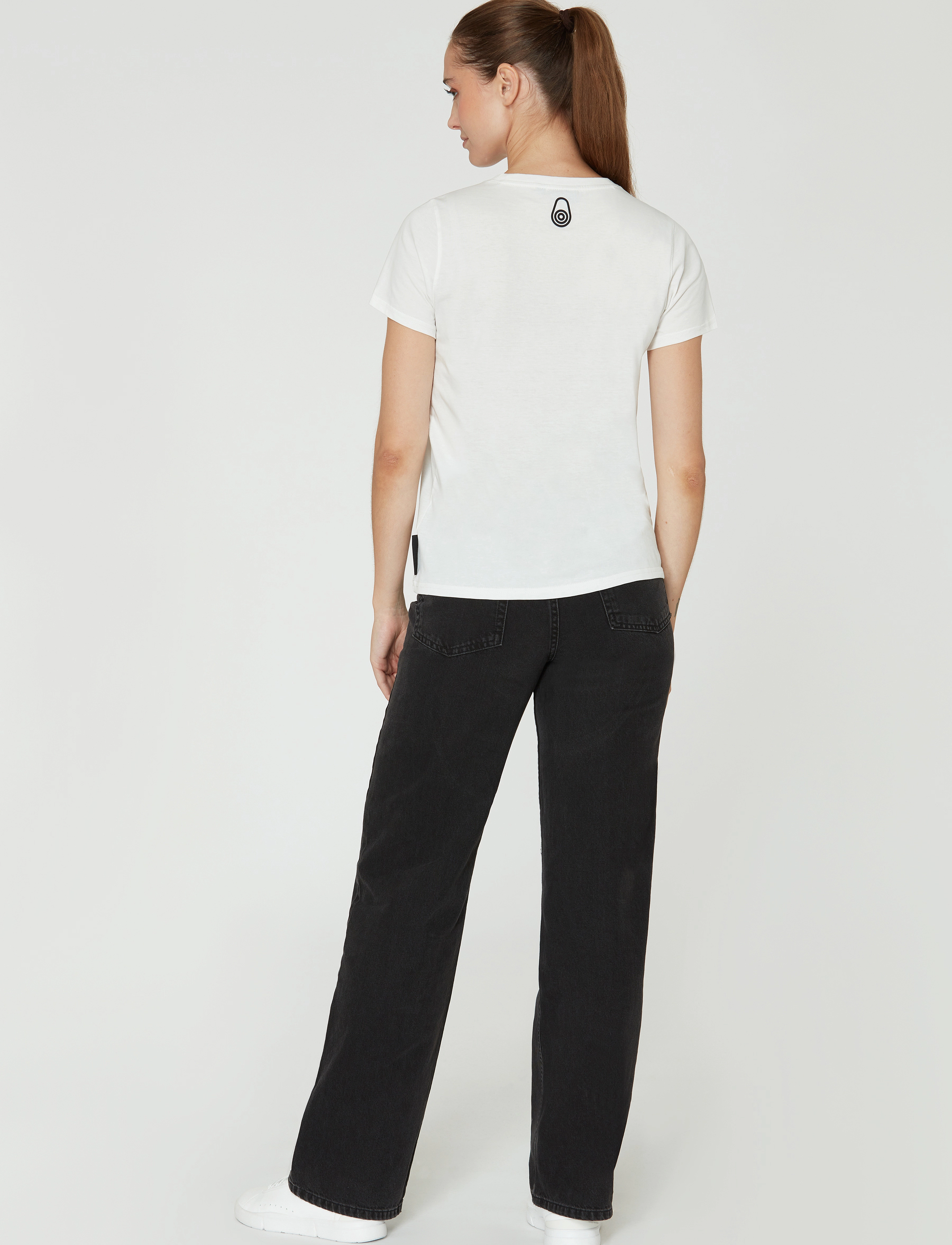 Sail Racing - W GALE LOGO TEE - alussärgid ja t-särgid - storm white - 4