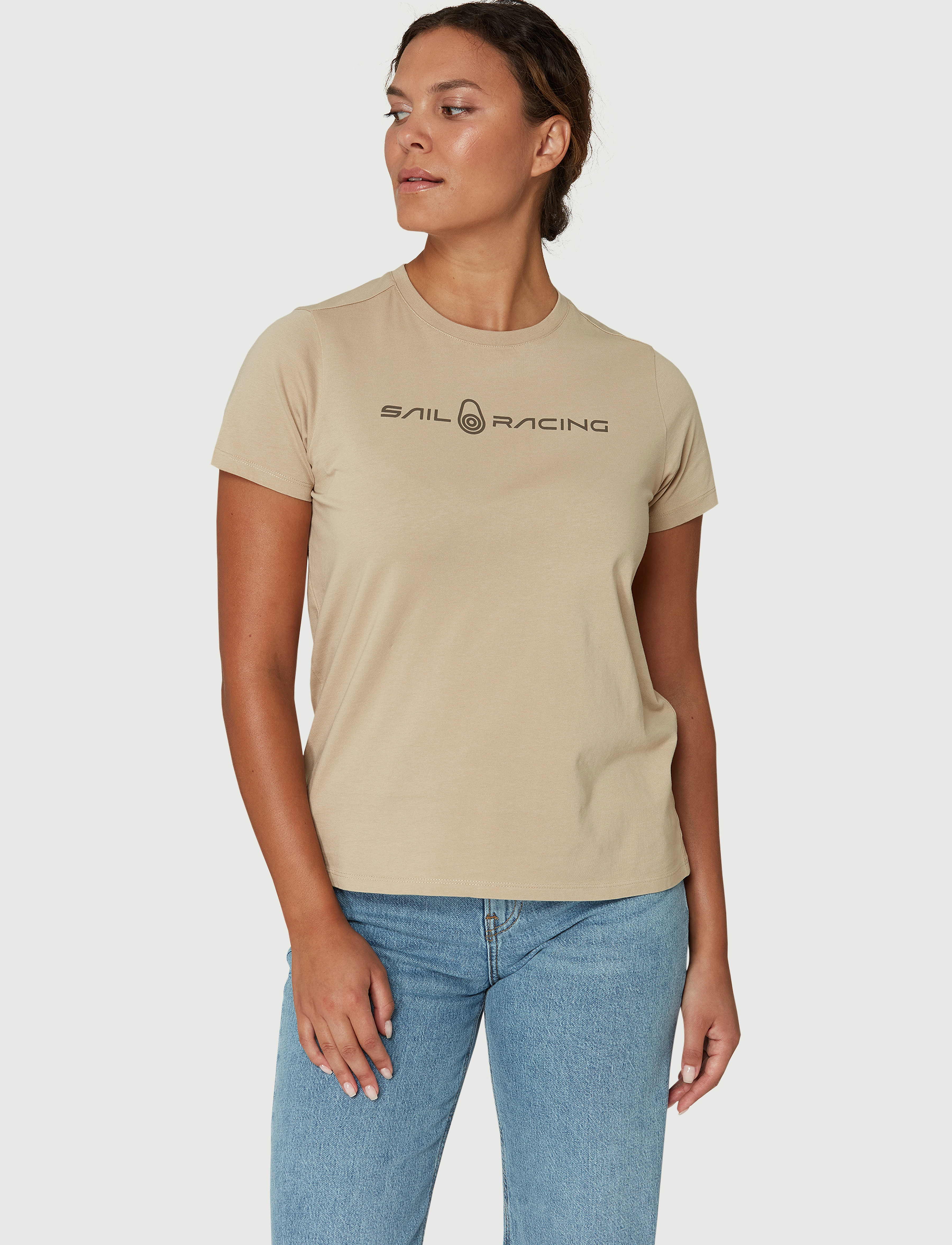 Sail Racing - W GALE TEE - dry sand - 3