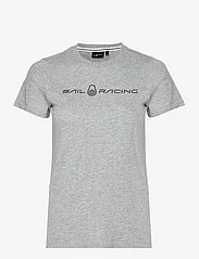 Sail Racing - W GALE TEE - urheilutopit - grey mel - 0
