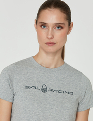 Sail Racing - W GALE TEE - t-shirts - grey mel - 5
