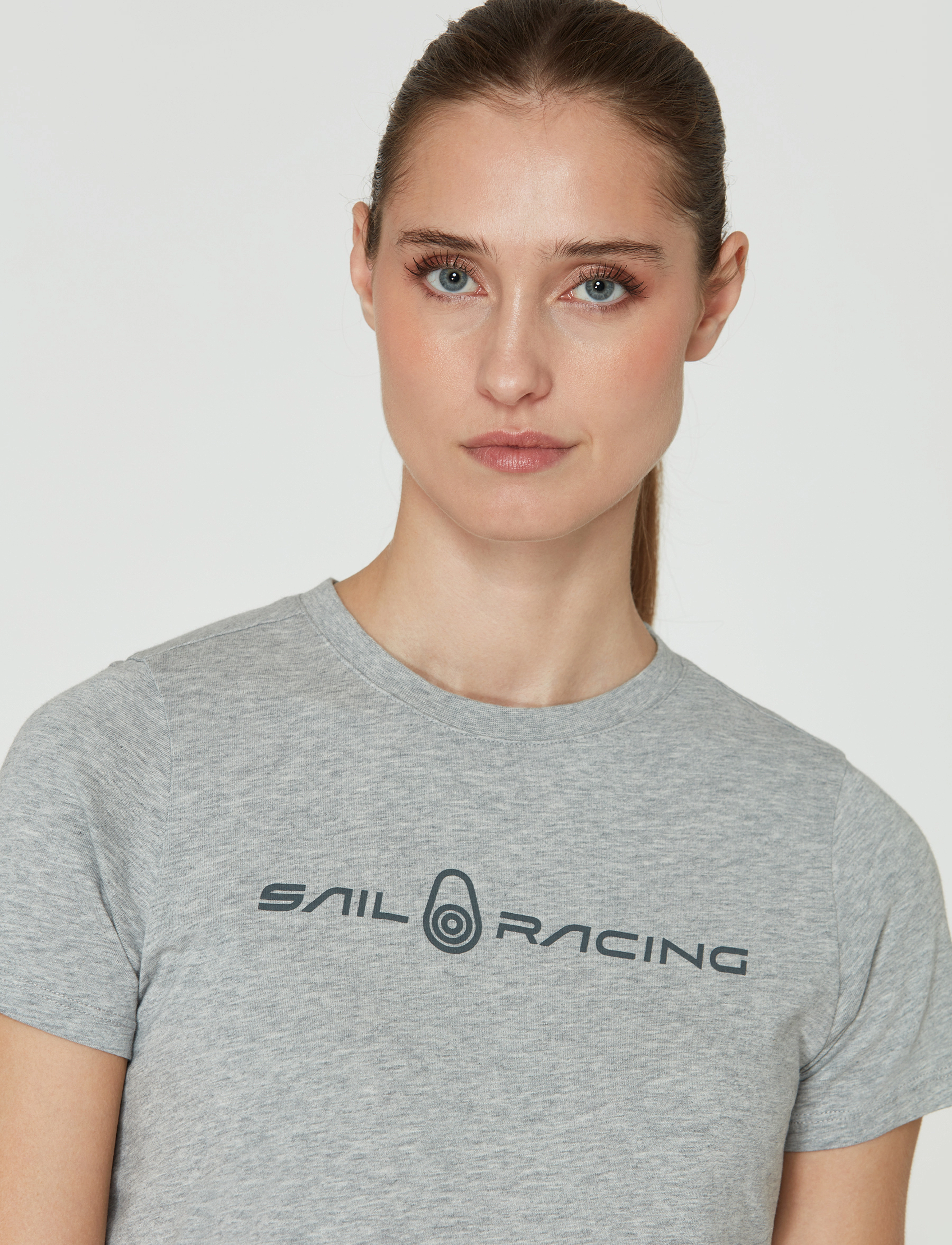 Sail Racing - W GALE TEE - t-shirts - grey mel - 5