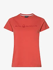 Sail Racing - W GALE TEE - t-shirts - red crimson - 0