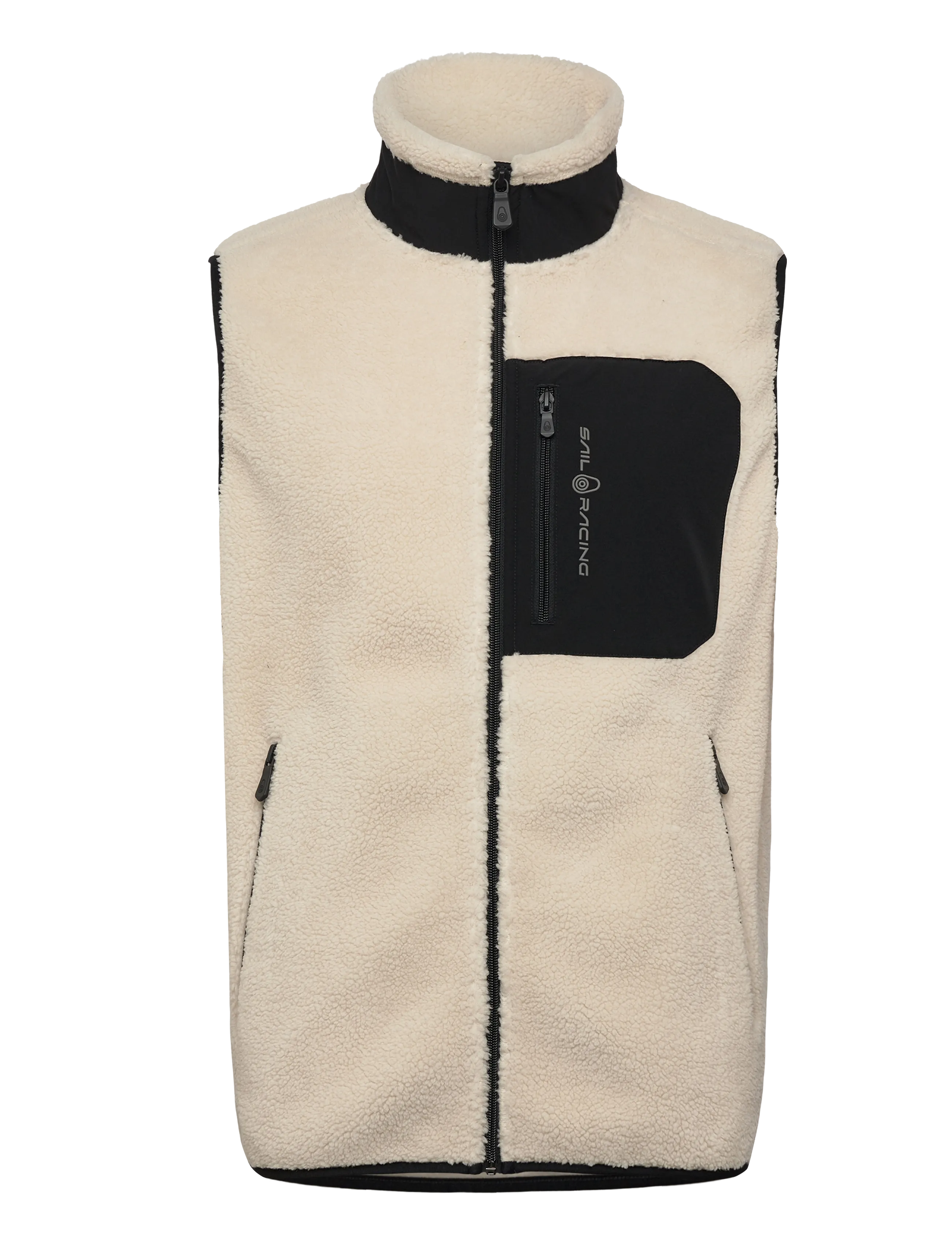 Sail Racing BOWMAN PILE VEST - Vis alt - IVORY / cream
