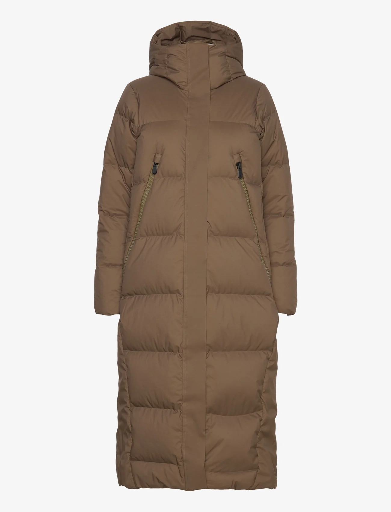 Sail Racing - W RACE EDITION DOWN COAT - pitkät toppatakit - dusty green - 0