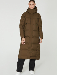 Sail Racing - W RACE EDITION DOWN COAT - pitkät toppatakit - dusty green - 5