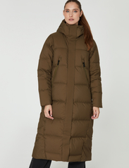 Sail Racing - W RACE EDITION DOWN COAT - pitkät toppatakit - dusty green - 6