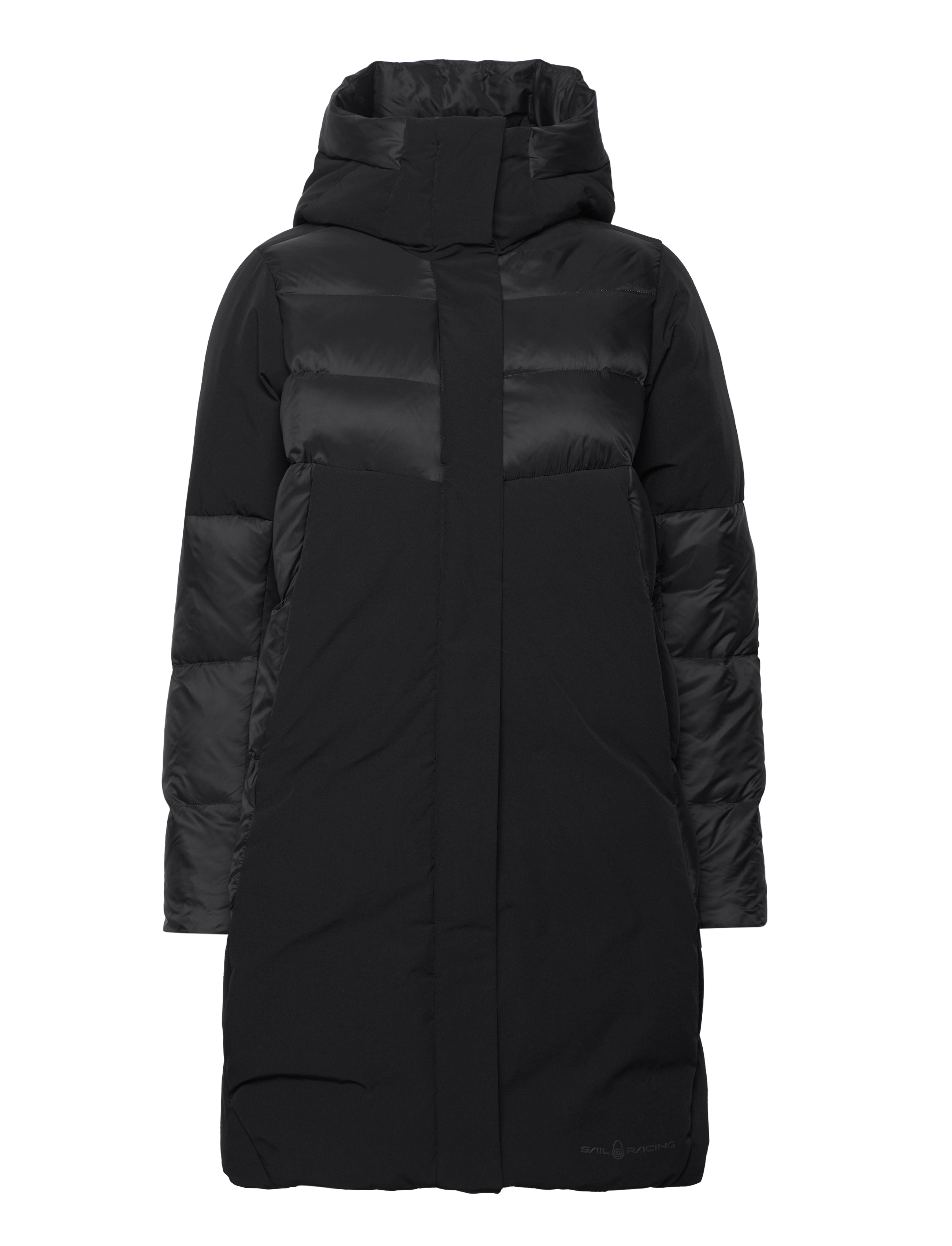 Sail Racing W Dumont Down Parka, Kvinder, Dunparka, Sort, Str: M
