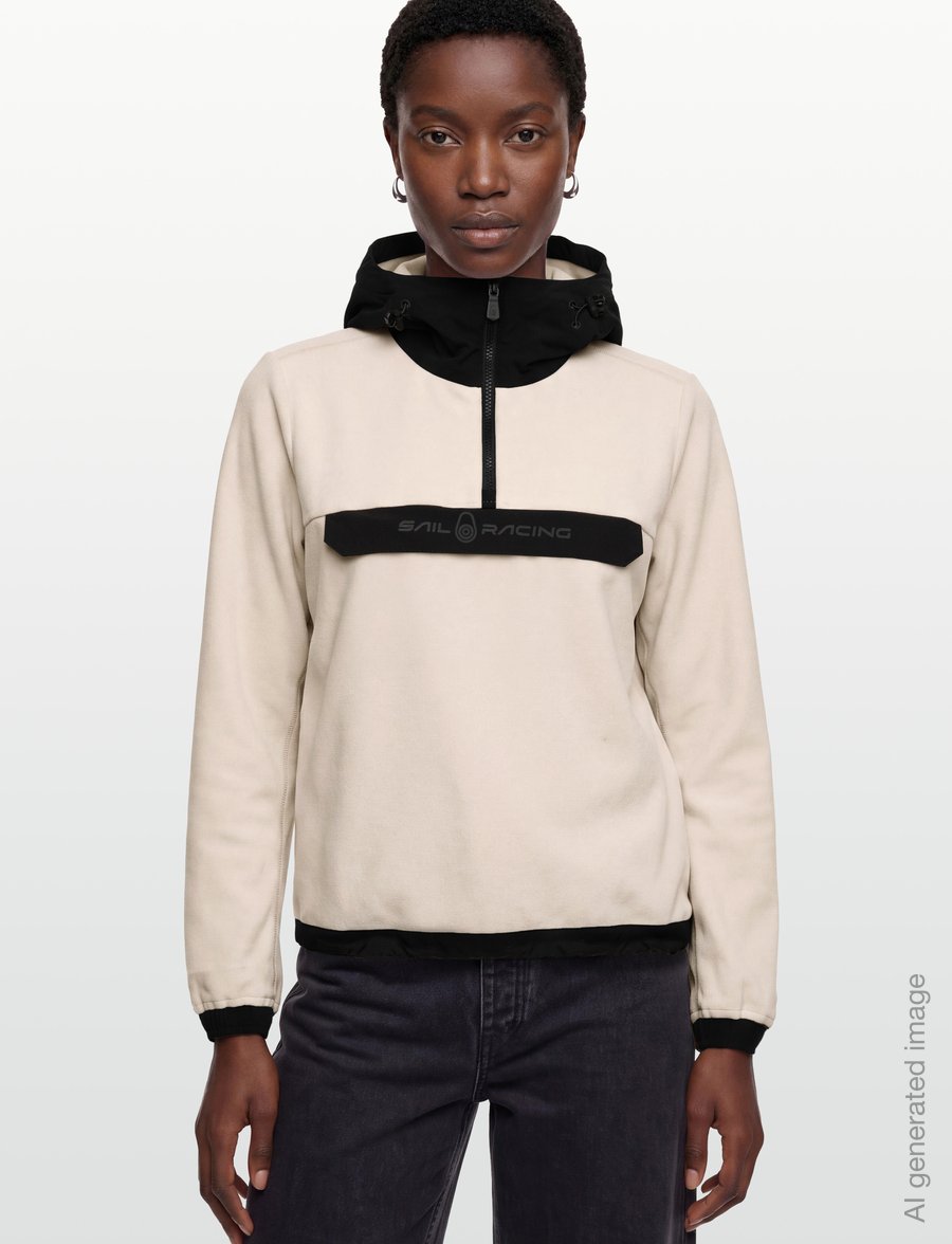 Sail Racing - W GLACIER BAY FLEECE ANORAK - anorakker - ivory - 3