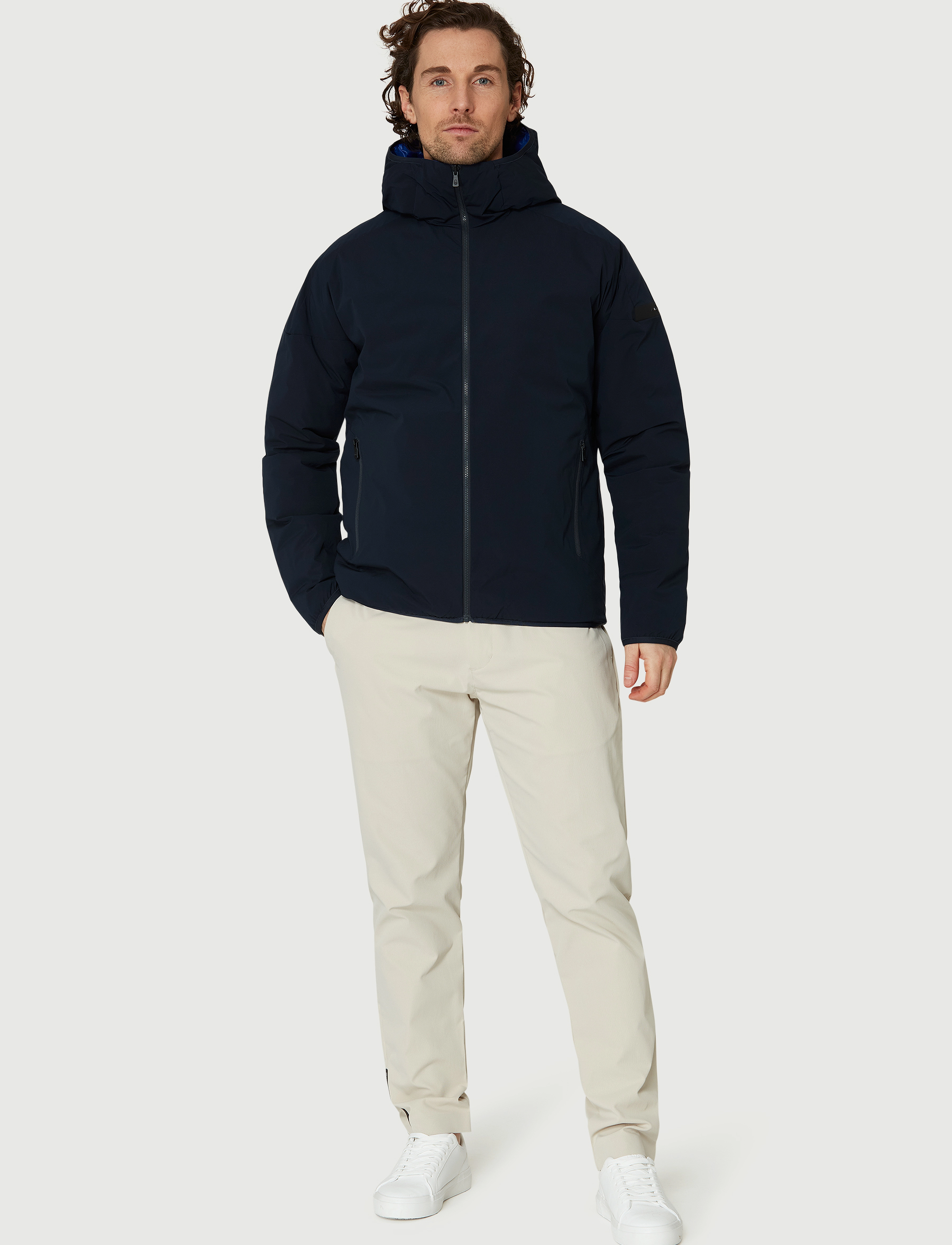 Sail Racing - FLOOD REVERSIBLE JACKET - dunjackor - dark navy - 0