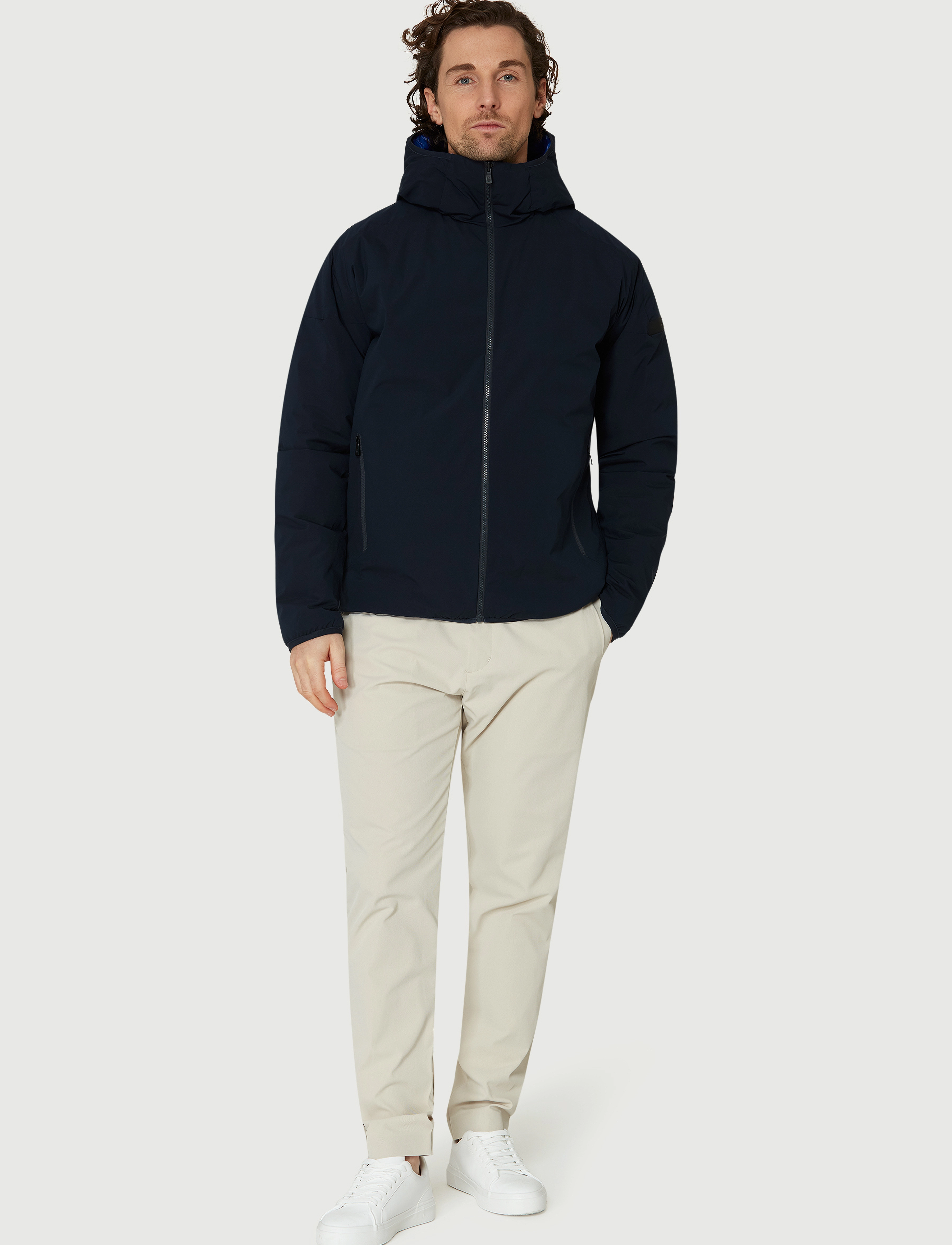 Sail Racing - FLOOD REVERSIBLE JACKET - dunjackor - dark navy - 4
