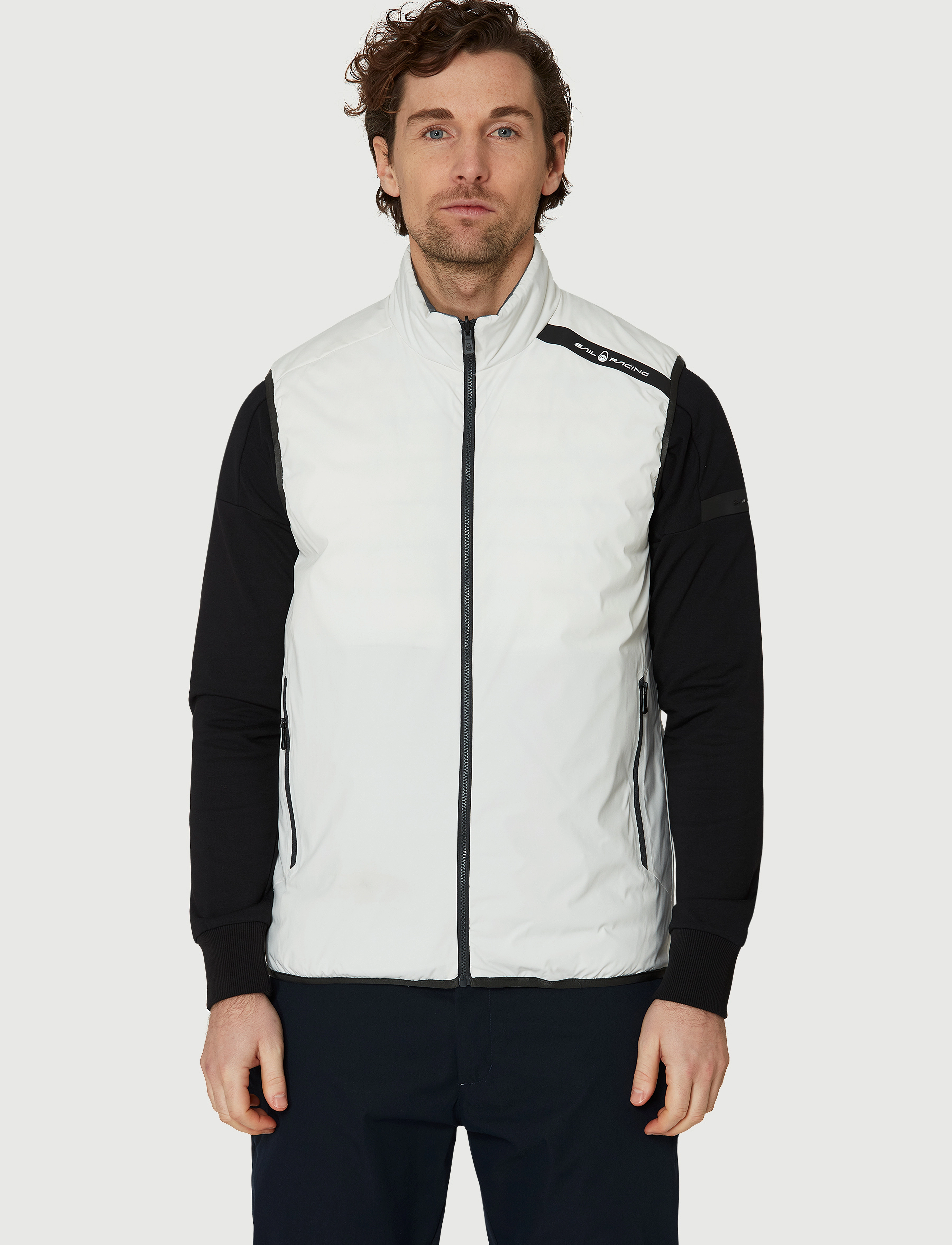 Sail Racing - FLOOD REVERSIBLE VEST - westen - cloud white - 5