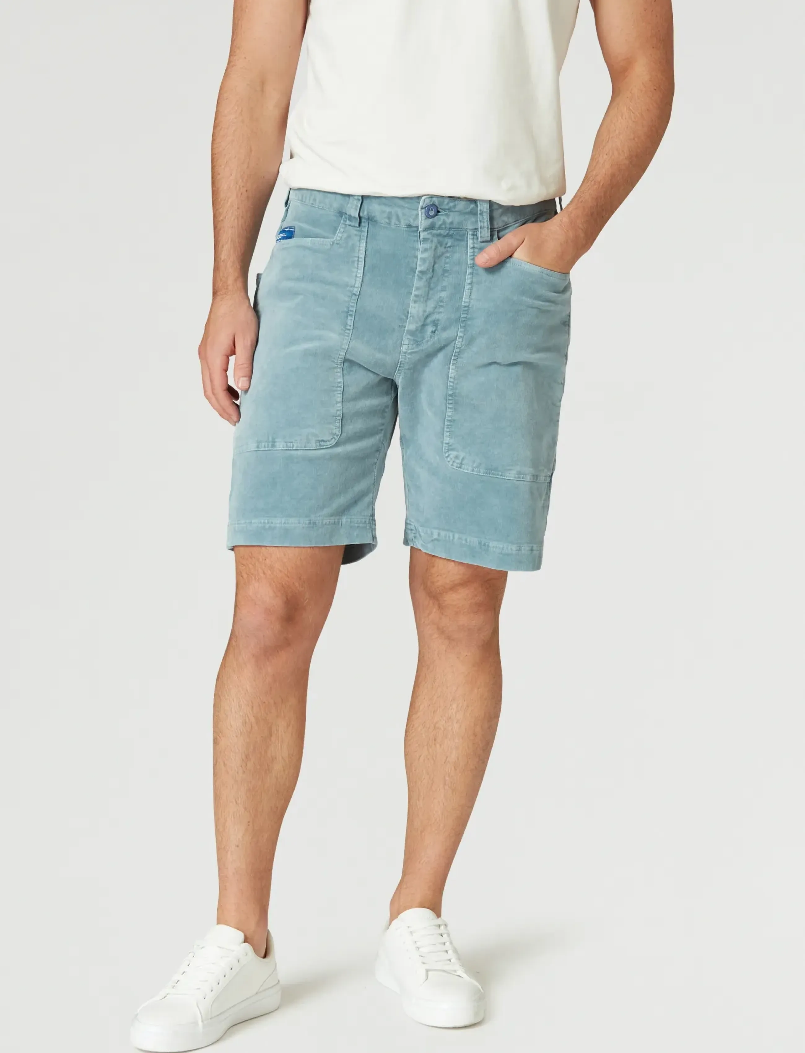 Sail Racing - GRINDER CORDUROY SHORTS - freizeit shorts - shadow blue - 4