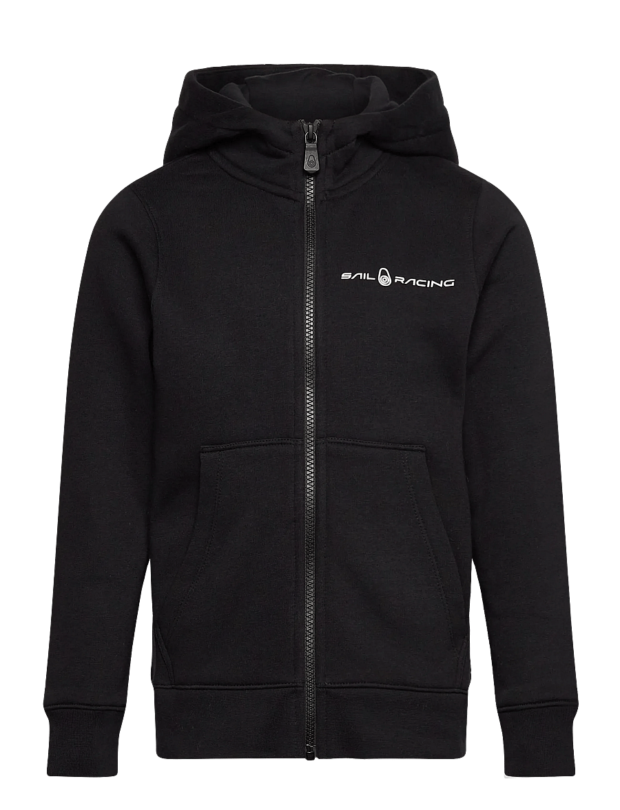 Sail Racing - JR BOWMAN LOGO ZIP HOOD - kapuzenpullover - carbon - 0