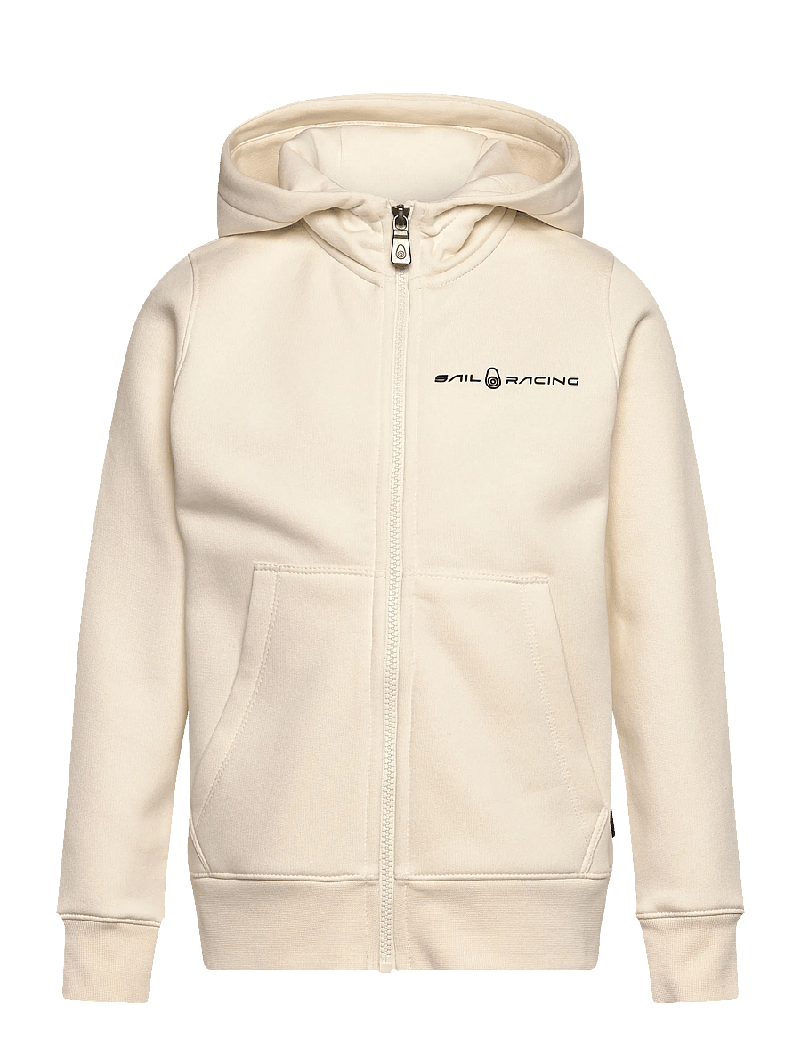 Sail Racing - JR BOWMAN LOGO ZIP HOOD - kapuzenpullover - off white - 0