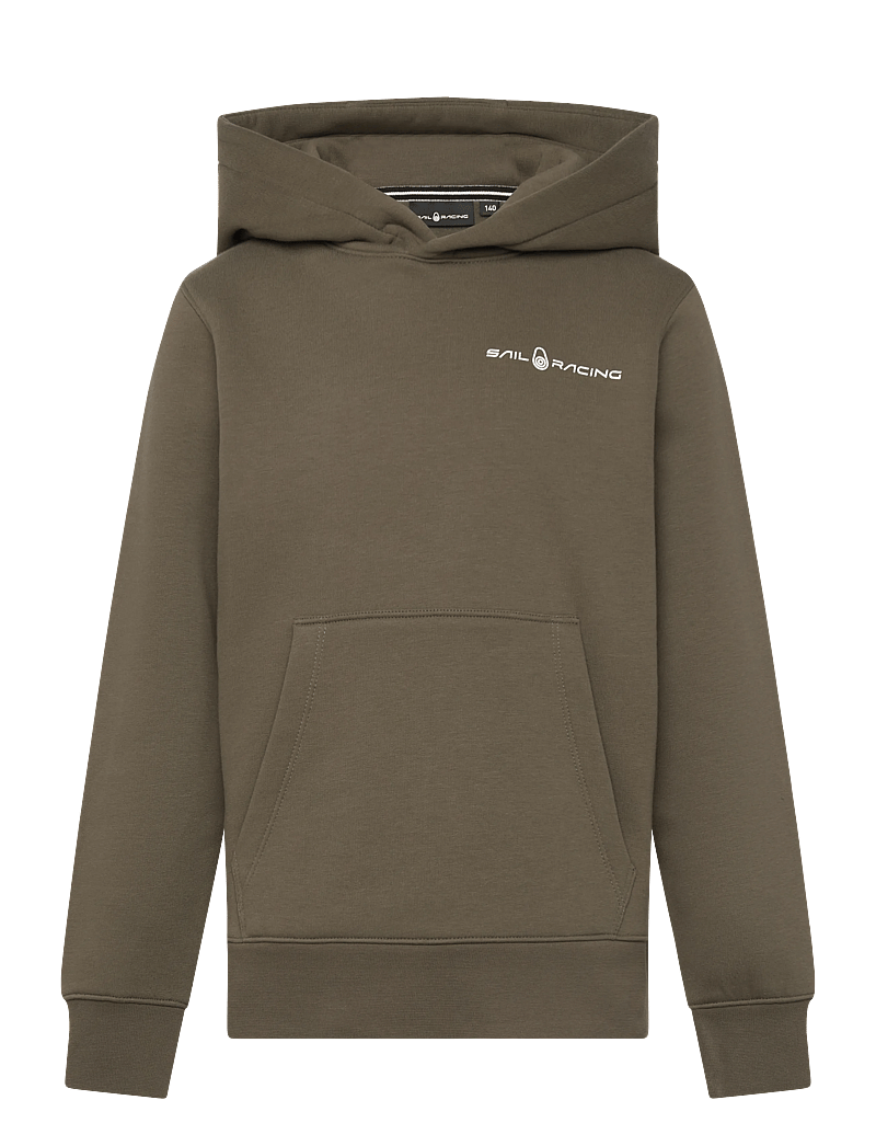 Sail Racing - JR BOWMAN LOGO HOOD - huvtröjor - mud green - 0