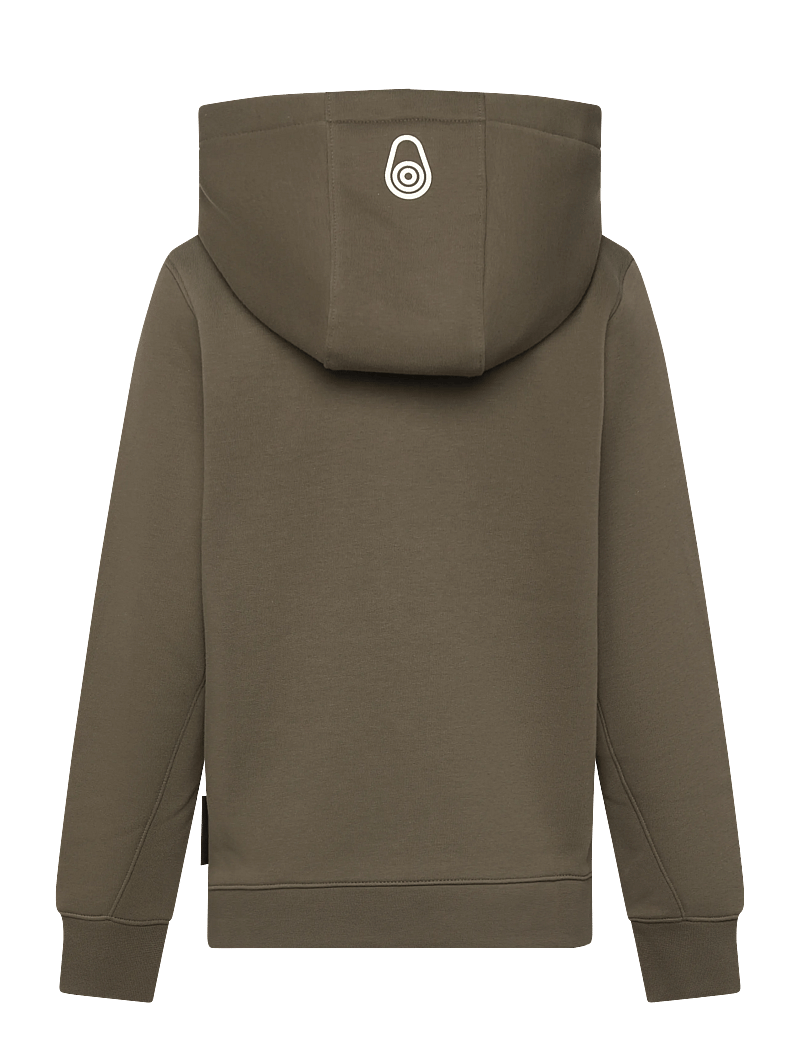 Sail Racing - JR BOWMAN LOGO HOOD - huvtröjor - mud green - 1