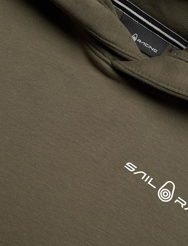 Sail Racing - JR BOWMAN LOGO HOOD - huvtröjor - mud green - 2