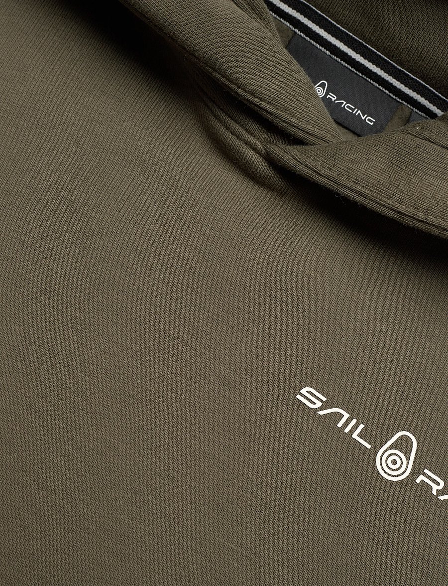 Sail Racing - JR BOWMAN LOGO HOOD - hættetrøjer - mud green - 2